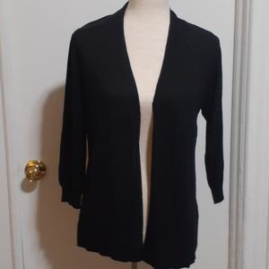nwt Investments Black Cardigan Small